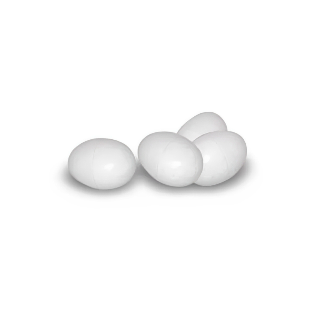 Ovo Indez Branco Para Calopsita e Ring Neck 6 unidades