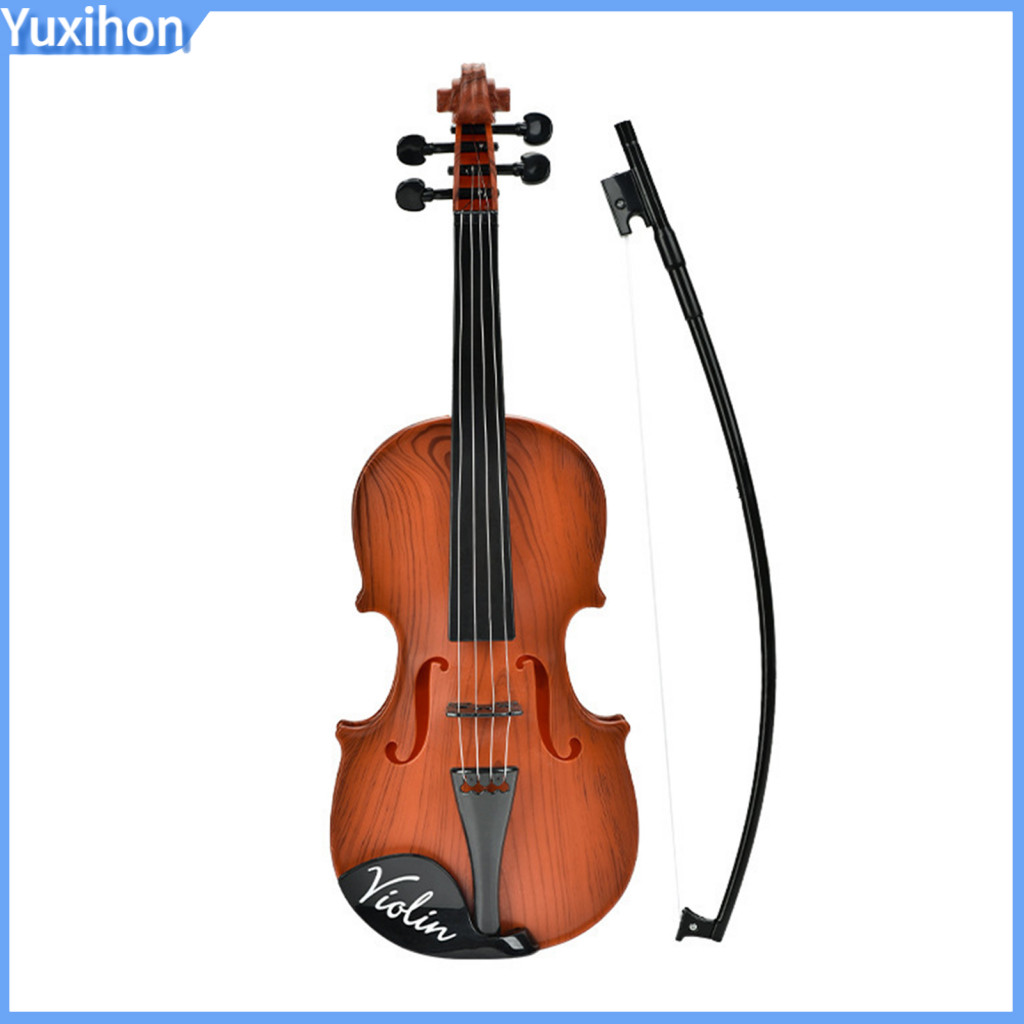 Simulated Violin Toy Learning Kids Realistic Classical Music Instrument for Beginners Portable Early Education for Child