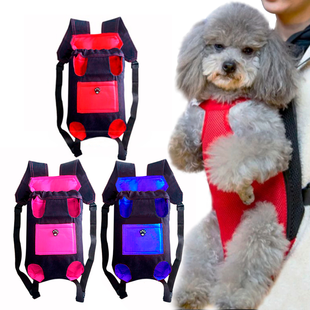 Bolsa de Transporte Pet Canguru para Cachorro Mochila Pet Bolsa Transporte Gato