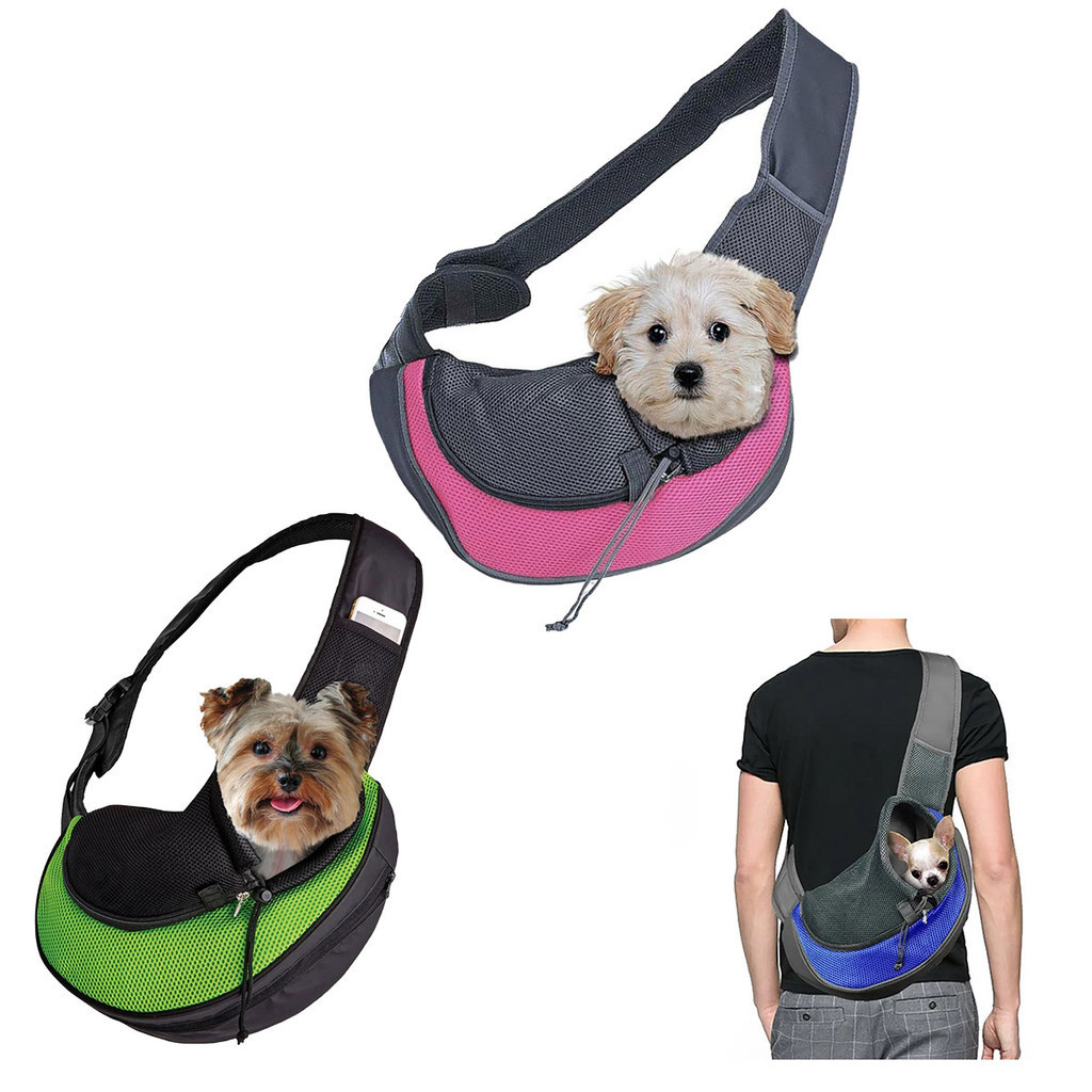 Bolsa Canguru Gato Cao Cachorro Pet Mochila Ombro Costas Carregador Pequeno Porte Animal de Estimaçao Passeio Seguro