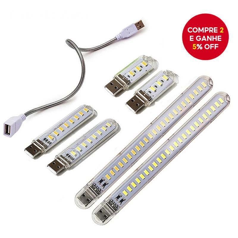Mini Luzes De Livro USB Lâmpadas LED DC 5V Lâmpada De Leitura Ultra Brilhante Para Banco De Potência Acampamento PC Lapt