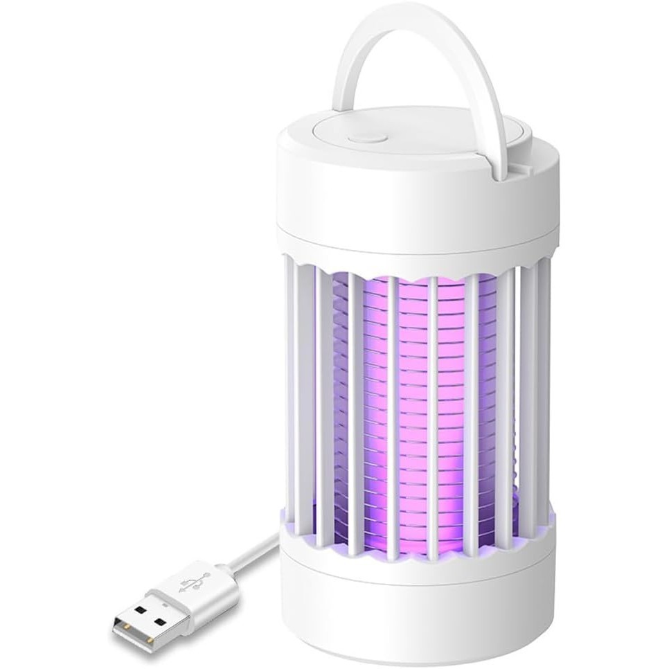 Mata Mosquito Insect Killer Fly Zapper Camping Night Light com 2 modos para casa.