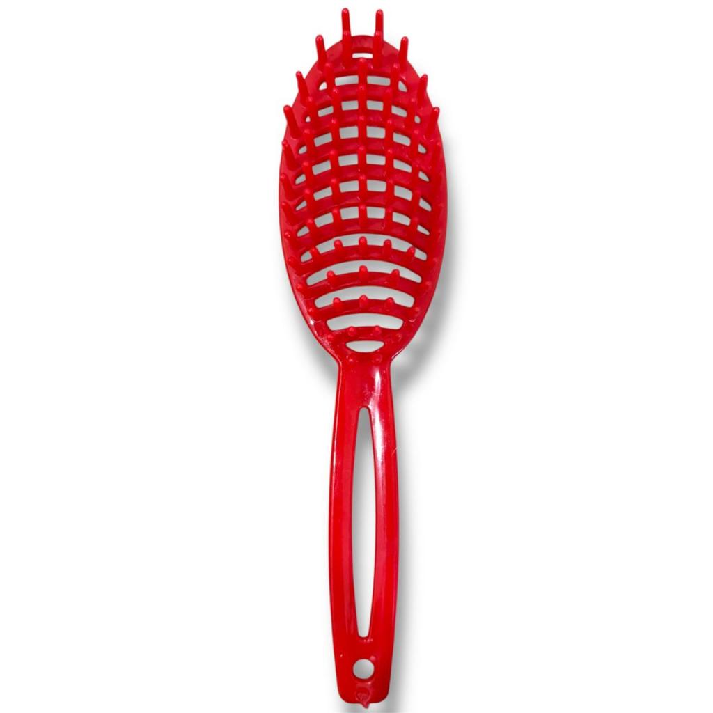 Escova Oval para Cabelo Atacado Revenda Kit 24 30 40 50 72 Unidades Desembaraça Liso e Cacheado