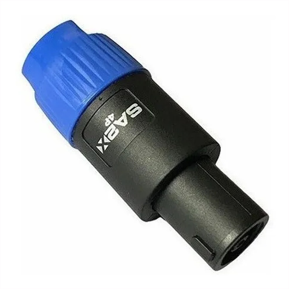 Conector Speakon 4 Polos Speaker Macho Santo Angelo Sa2x
