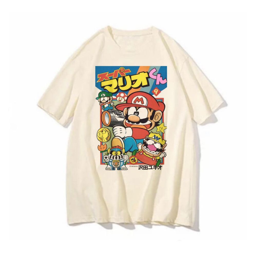 Camiseta Mario super nintendo gamer blusa feminina masculina antiga classica vintage bros