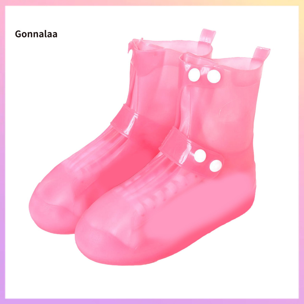 Waterproof Rainproof Shoe Covers Anti-slip Wear-resistant Puncture-proof Outdoor Protectors for Men Women Durable Non-sl