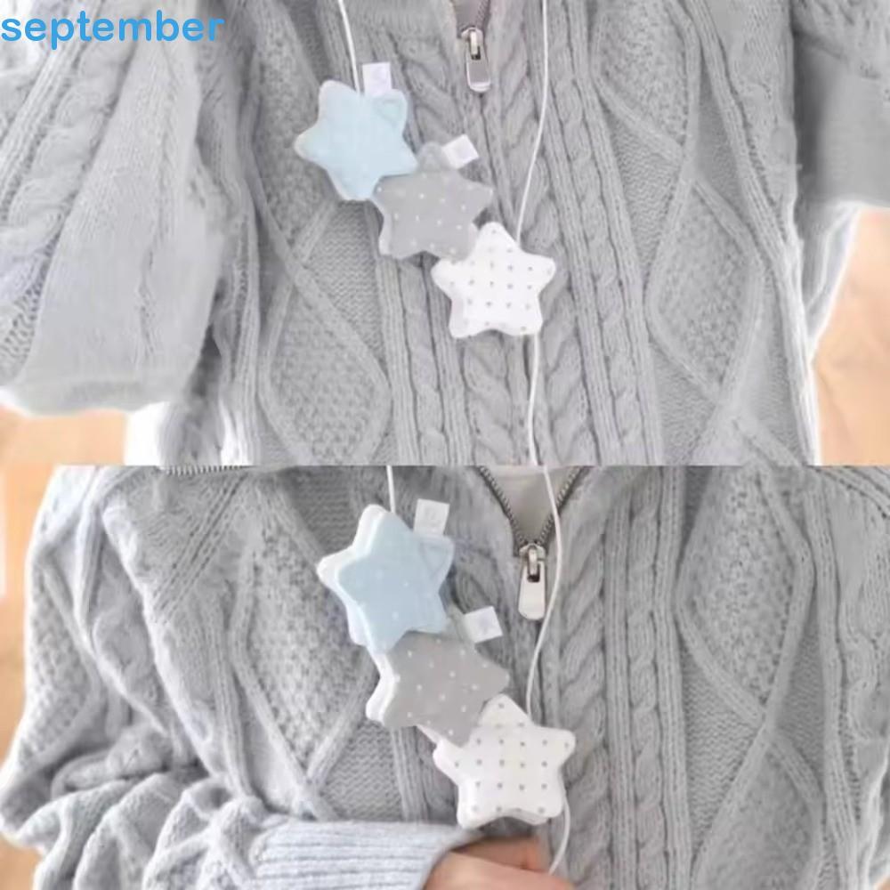 Bolsa De Armazenamento De Fone De Ouvido SEPTEMBERB , Organizador De Cabo De Dados Bonito Estrela , Estilo Coreano Japon