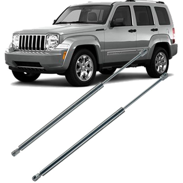Par de Amortecedor da Tampa Traseira Porta Mala Jeep Liberty 3.7 V6 de 2009 À 2012