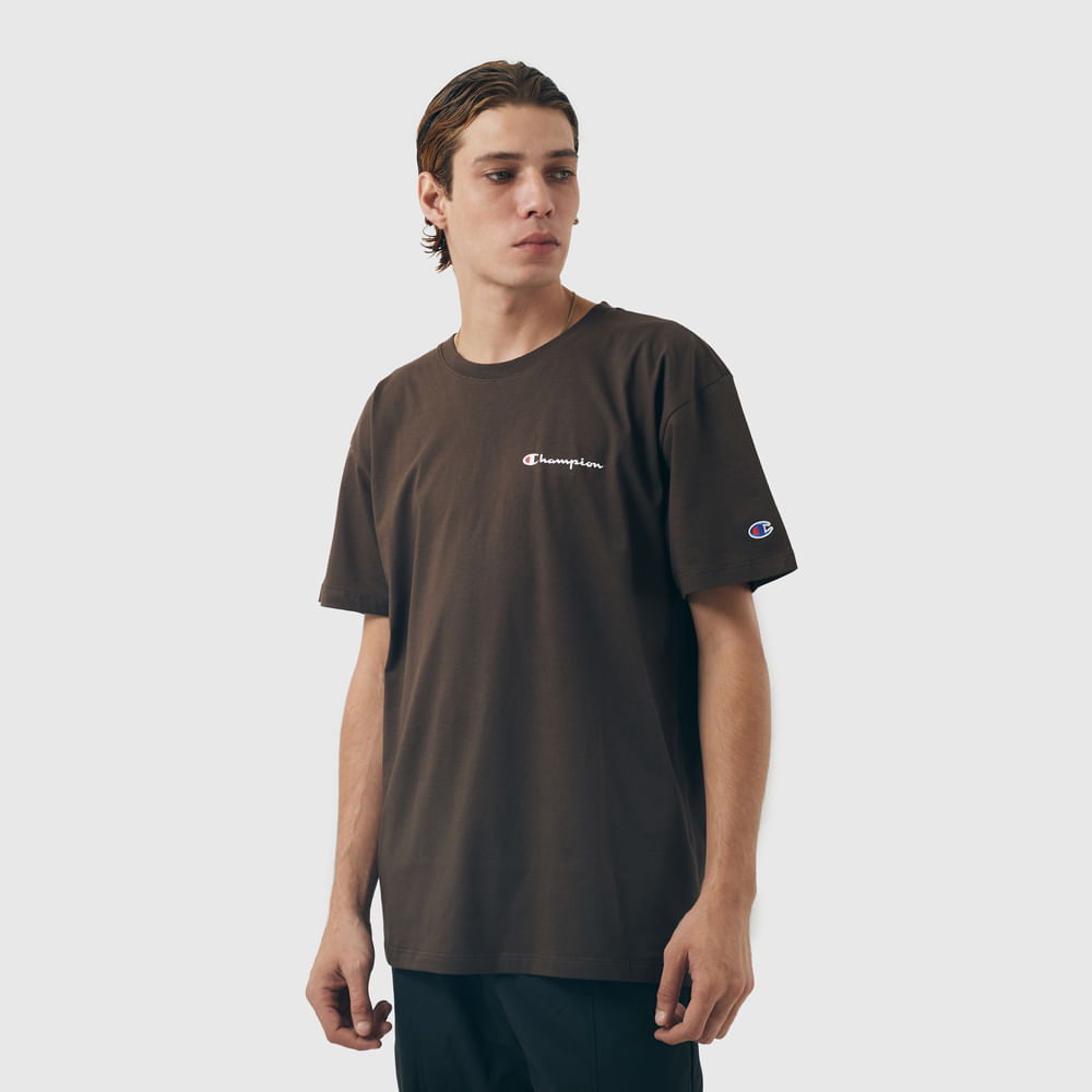 CAMISETA CHAMPION ATHLETIC MINI SCRIPT LOGO INK