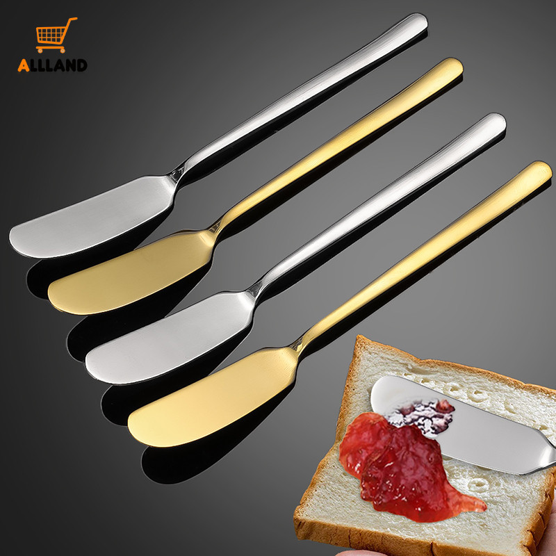 2 Pcs/Set Raspador De Manteiga De Aço Inoxidável De Alta Qualidade Espátula De Creme De Queijo Cozinha