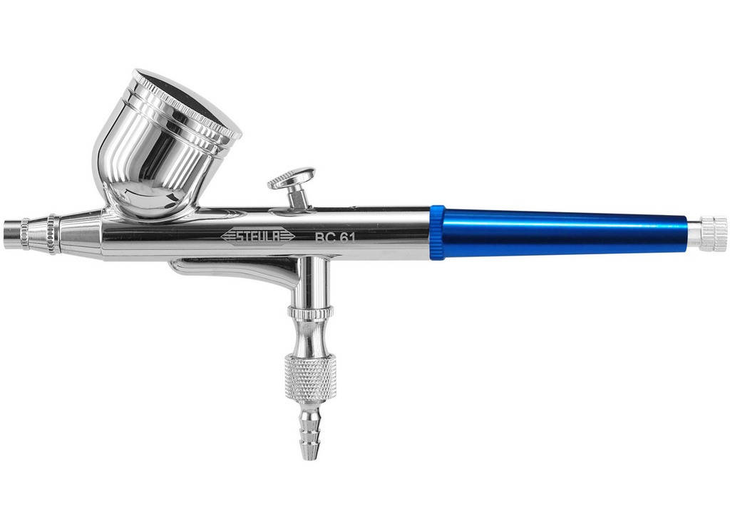 Aerógrafo Profissional Dupla Ação Bico 0.2mm BC 61-02