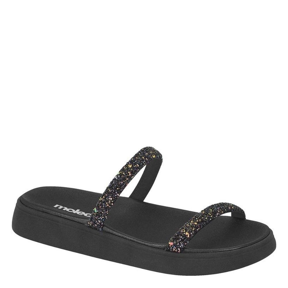 Tamanco Feminino Flatform Sandália Conforto Moleca 5507.100