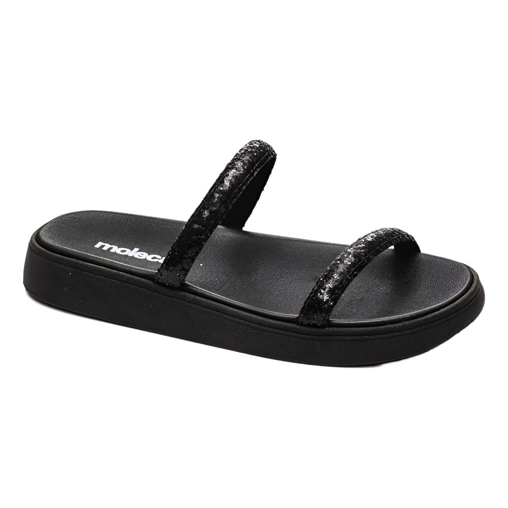 Papete Moleca Feminina Casual Tiras Brilhante 5507.100