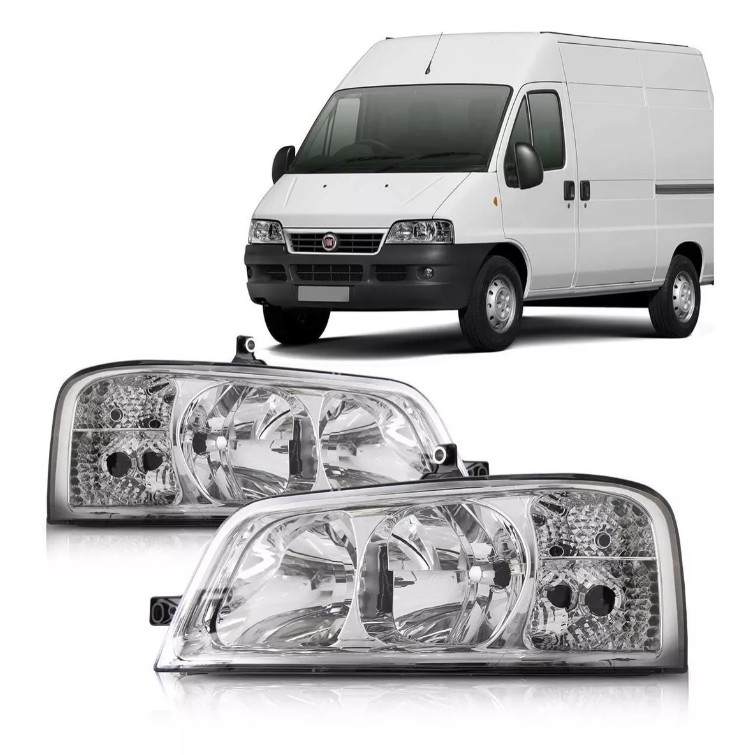 Par Farol Fiat Ducato Original Boxer Jumper 2003 2004 2005 2006 2007 2008 2009 2010 2011 2012
