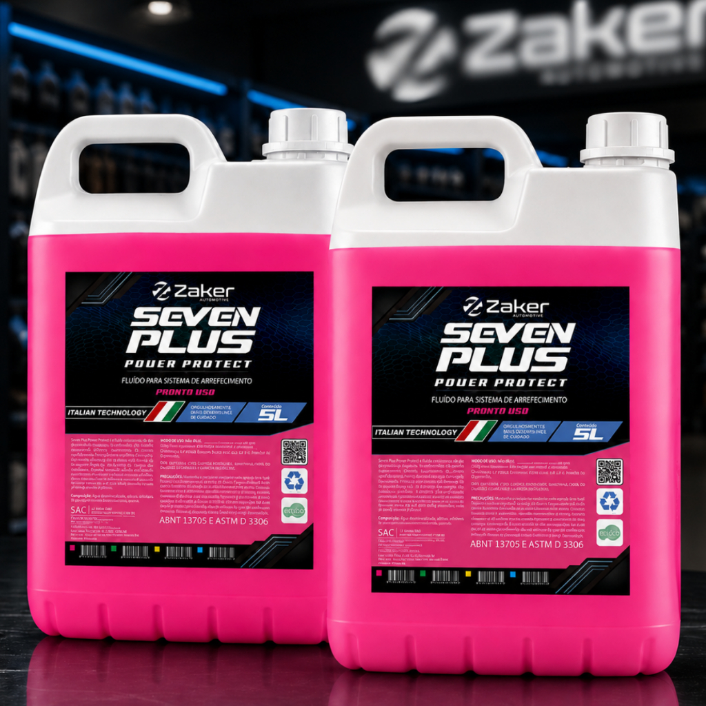 2 Unid Aditivo Fluido Anticorrosivo Radiador Zaker 10L Rosa Pronto Uso Vw Toyota