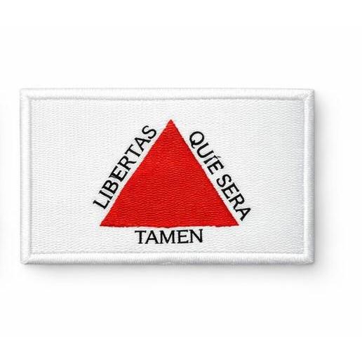 Patches bordado termocolante bandeira de MINAS GERAIS tamanho 7cm por 5cm