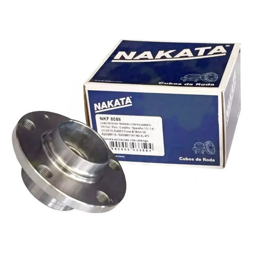 Cubo Roda Com Rolamento Traseiro Fox Polo Crossfox Sem Abs Original Nakata