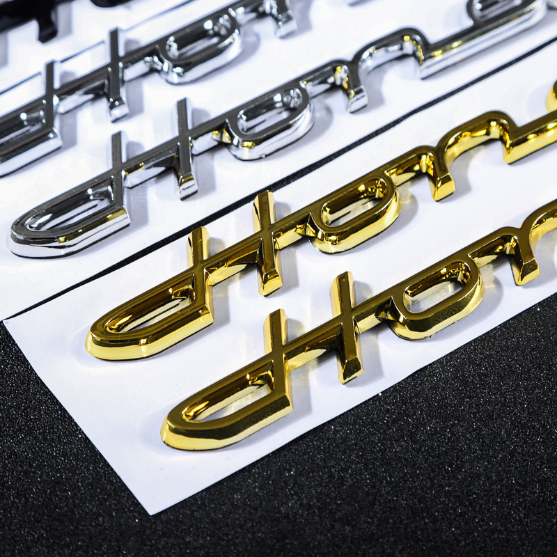 QMSPYHM831 adequado para honda carro modificado logotipo do carro adesivo com logotipo inglês conjunto honda adesivo tra
