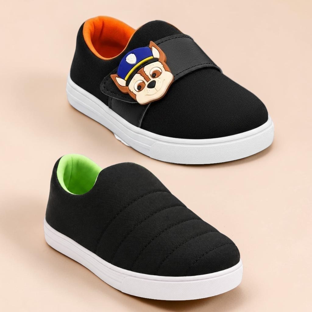 Kit 2 Pares Tênis Infantil Menino Calce Facil Confortável