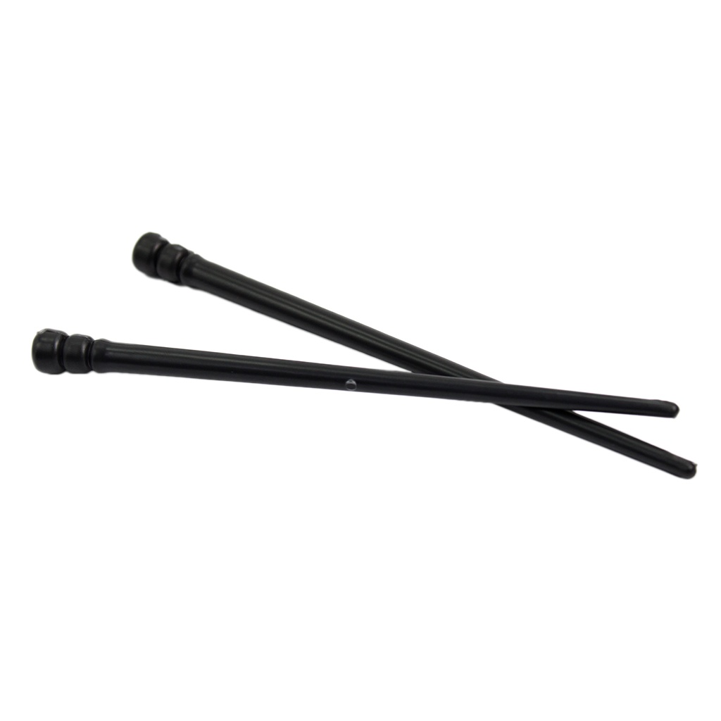 Kit 30 Prendedores Palito Estilo Hashi Pequeno 11cm Preto Simples