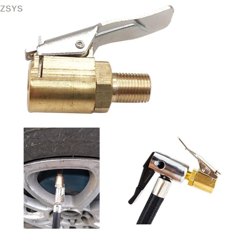 [ZSYS] 8mm Pneu De Carro Roda Air Chu Inflator Bomba Válvula Clipe Conector Adaptador DG