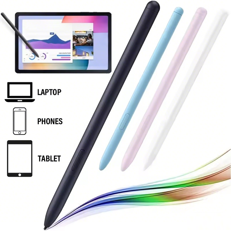 S Pen para Samsung Galaxy Tab S10 FE/S9 FE Série, Caneta Stylus com 3 Pontas de Reposição, Escrita Precisa, Rejeição de