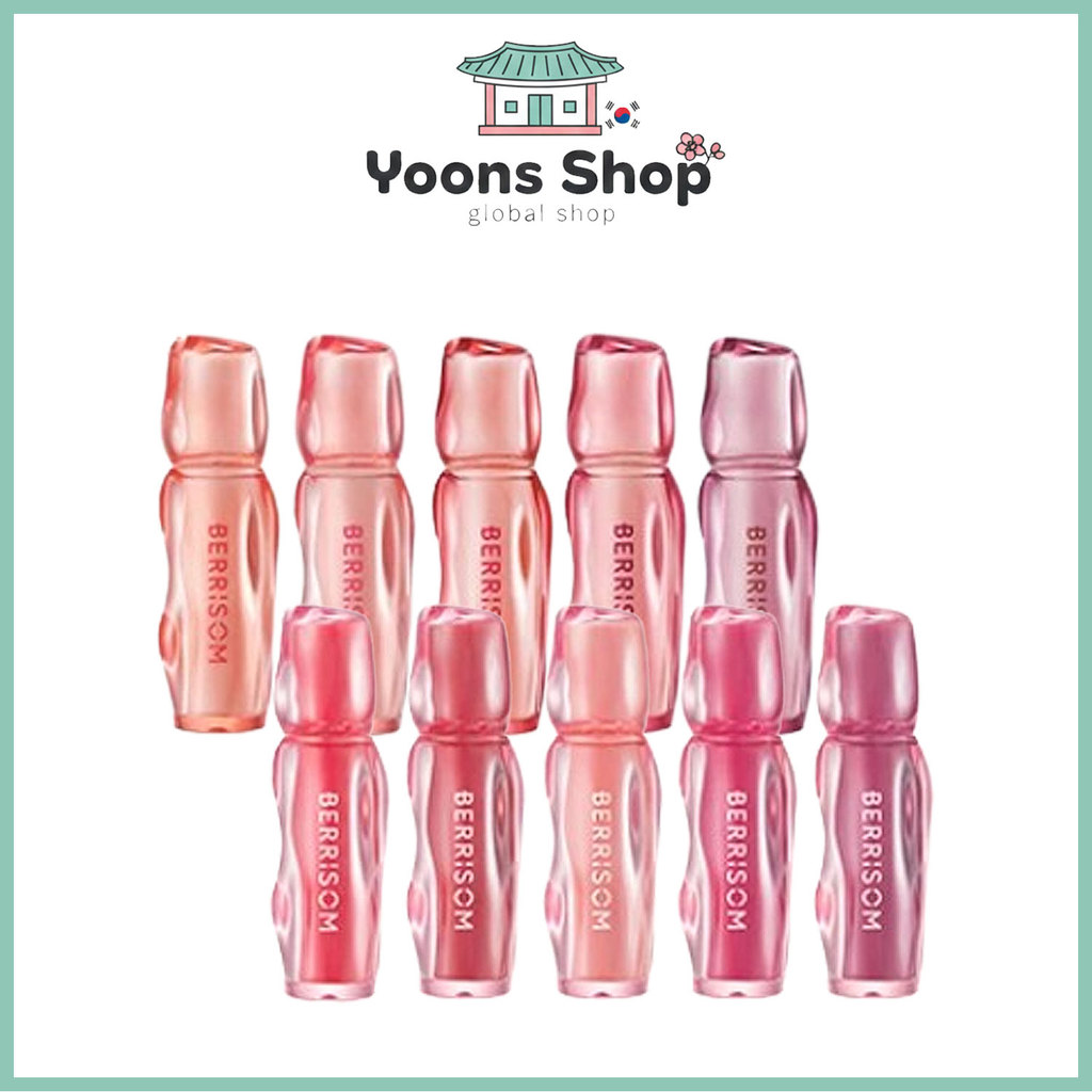 [BERRISOM X DAISO] Jam suculento/tinta de tatuagem xarope de água 3ml/brilho labial
