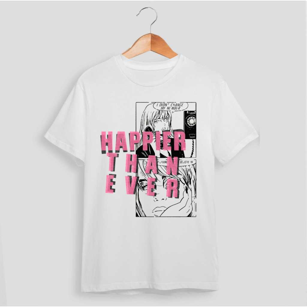Camiseta Billie Eilish | Happier Than Ever [Unissex]