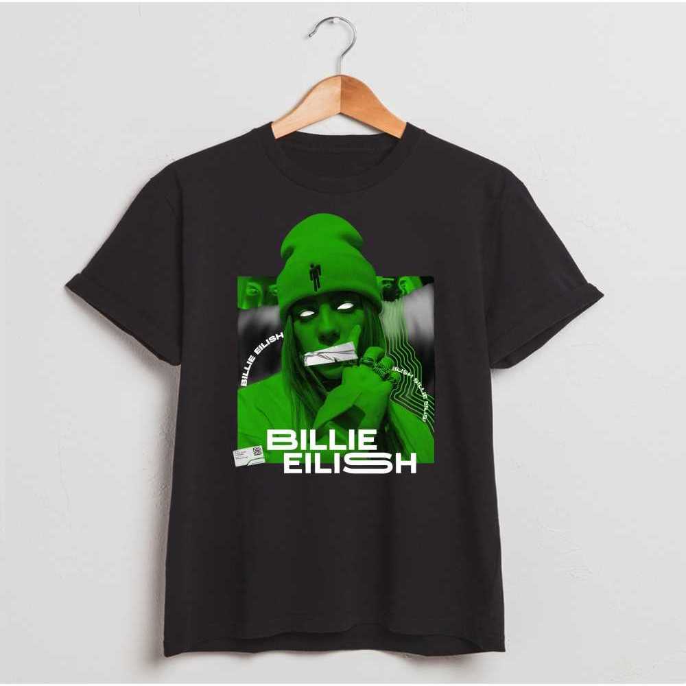 Camiseta Billie Eilish | All The Goog Girls Go To Hell Aesthetic [Unissex]