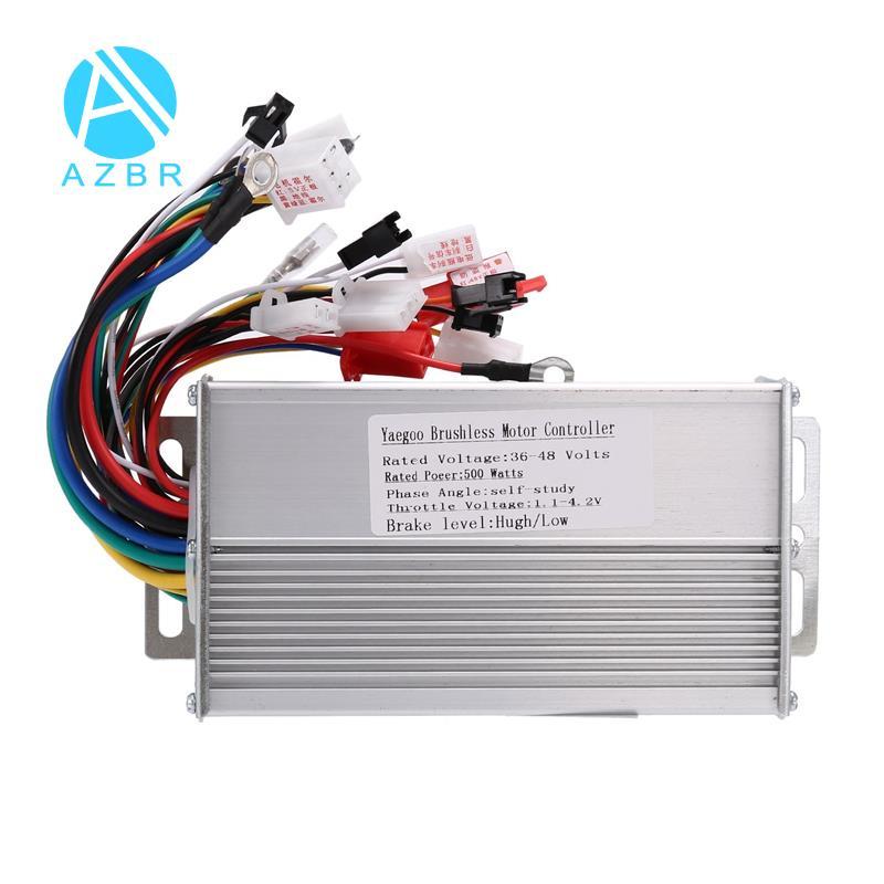 EBike Controlador Sem Escova 30A 36V 48V 500W Scooter Elétrico Blcd Para Acessórios De Bicicleta