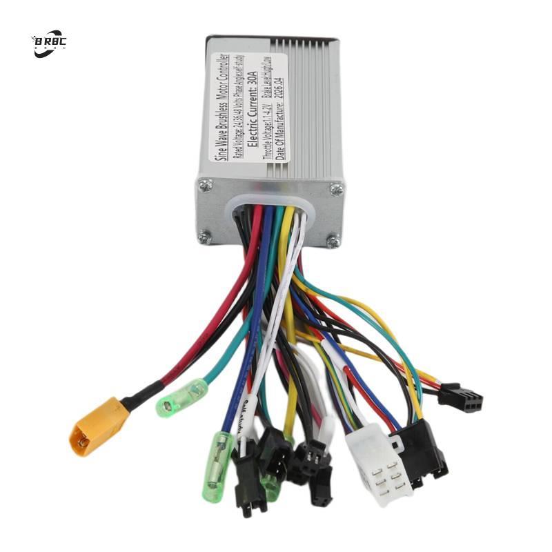 Controlador De Motor Sem Escova De Onda Senoidal , 24V/36V/48V , 3 Modos , 500W , 750W , 1000W , 30A , Para S866 , V889