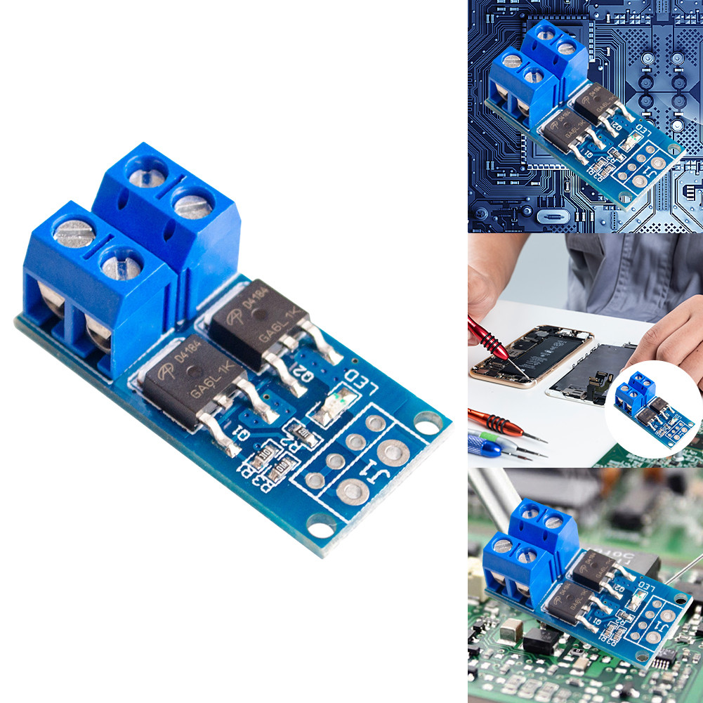 Painéis De Controle Do Regulador PWM DC 5V-36V 15A Max 30A Para De Brilho Da Lâmpada