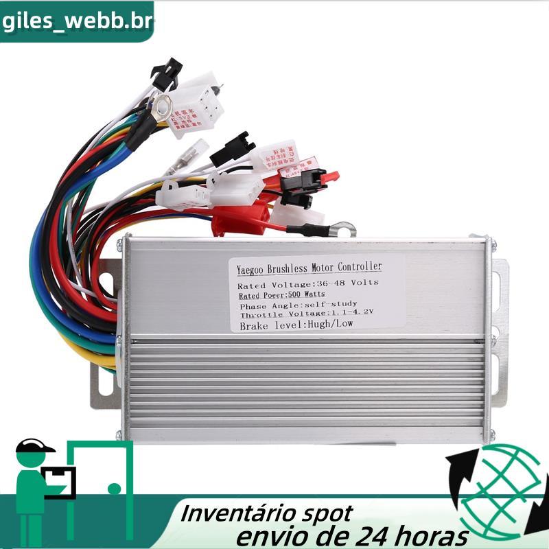 EBike Controlador Sem Escova 30A 36V 48V 500W Scooter Elétrico Blcd Para Acessórios De Bicicleta