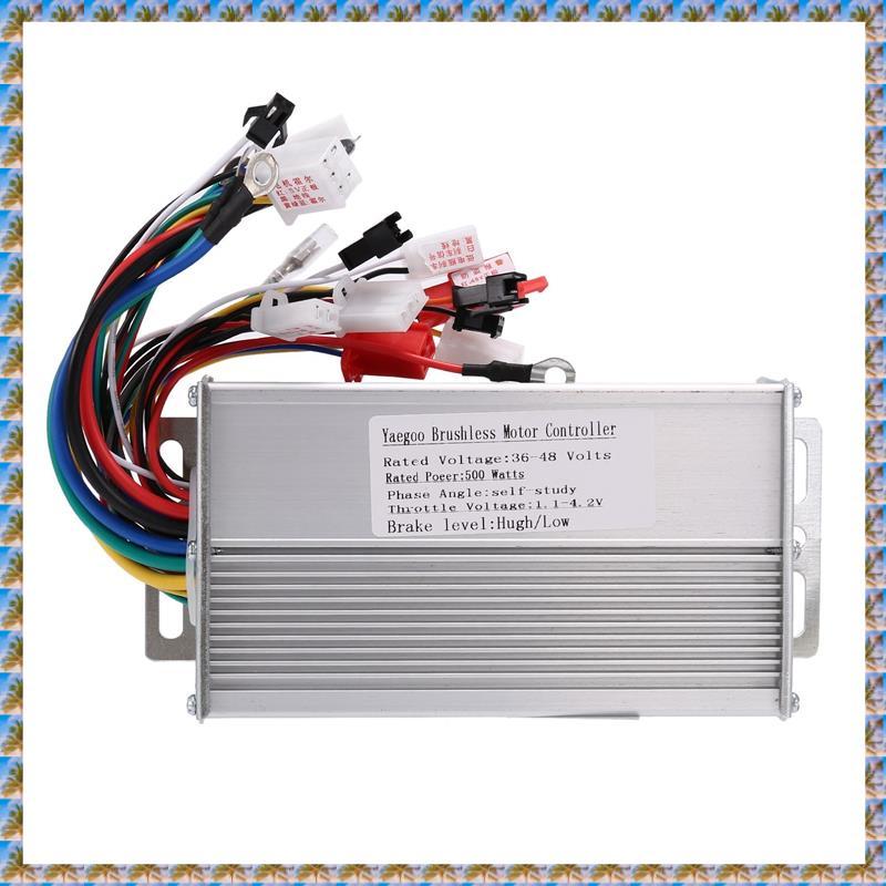 (Oqv) Controlador Sem Escova Para Bicicleta Elétrica 30A 36V 48V 500W Blcd De Scooter Elétrico Acessórios De