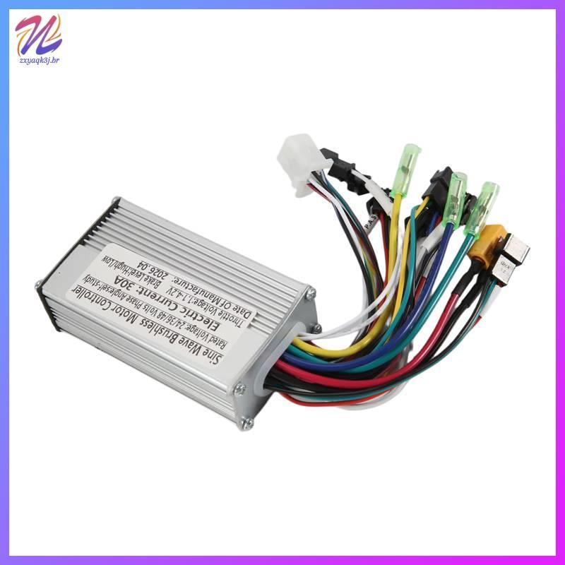 Para S866 V889 S966 Medidor LCD 24V/36V/48V 30A Controlador De Motor Sem Escova 500W 750 1000 3 Modo Onda Senoidal E-Bik