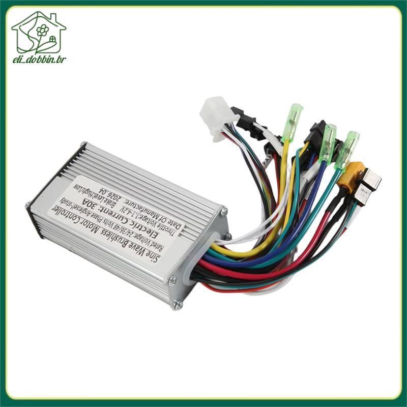 Para S866 V889 S966 Medidor LCD 24V/36V/48V 30A Controlador De Motor Sem Escova 500W 750 1000 3 Modo Onda Senoidal E-Bik