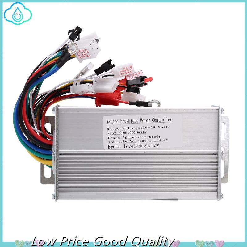 - Controlador Sem Escova Para Bicicleta Elétrica 30A 36V 48V 500W Blcd Scooter Acessórios De