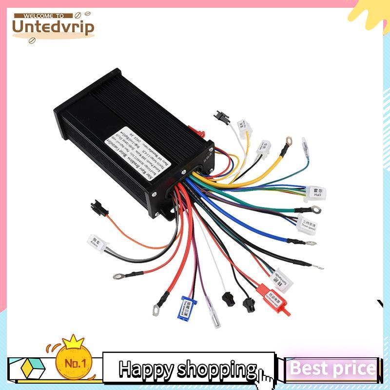 Controlador De Motor Sem Escova Silencioso 500W 36V/48V/60V/72V 30A Onda Senoidal Três Modos Para Bicicletas Elétricas
