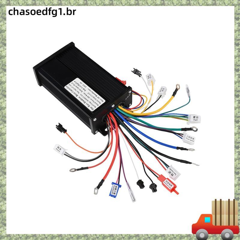 36V/72V 30A 500W Controlador De Motor Sem Escova Silencioso De Três Modos Ebike Bicicletas Elétricas E Motocicletas Para