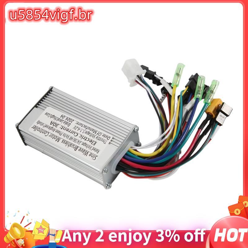 Controlador De Motor Sem Escova De Onda Senoidal , 24V/36V/48V , 3 Modos , 500W , 750W , 1000W , 30A , Para S866 , V889