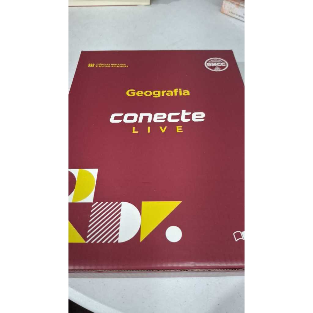 BOX 5 LIVROS - GEOGRAFIA - VOLUME UNICO - CONECTE LIVE - DIVERSOS AUTORES - GEOGRAFIA -