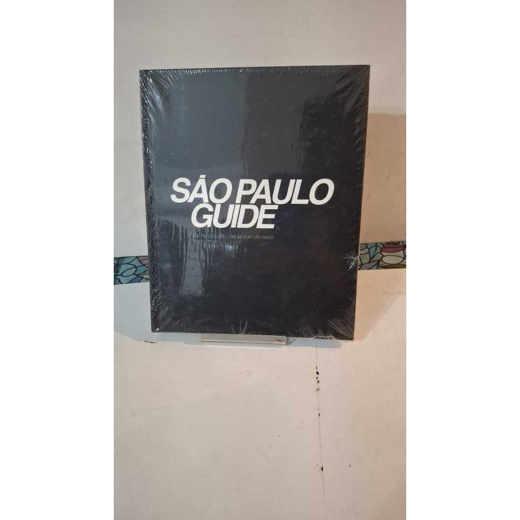 LIVRO SAO PAULO GUIDE - PORTUGUES-INGLES -  EDITORA LIVE - LACRADO - TURISMO