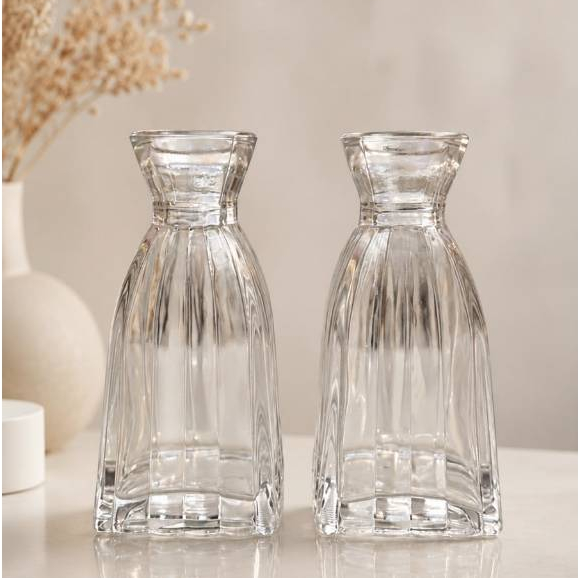 Vaso de Vidro Cristal 100ml Para Difusor Ou Decoração Em Geral
