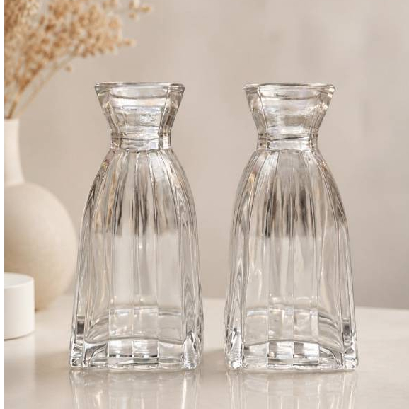 Vaso de Vidro Cristal 100ml Para Difusor Ou Decoração Em Geral