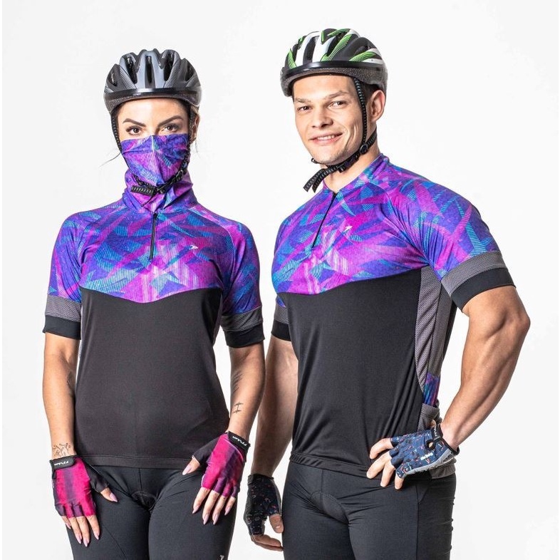 Camisa Ciclista Unissex, Ziper, Manga Curta, Dynasty, Poker