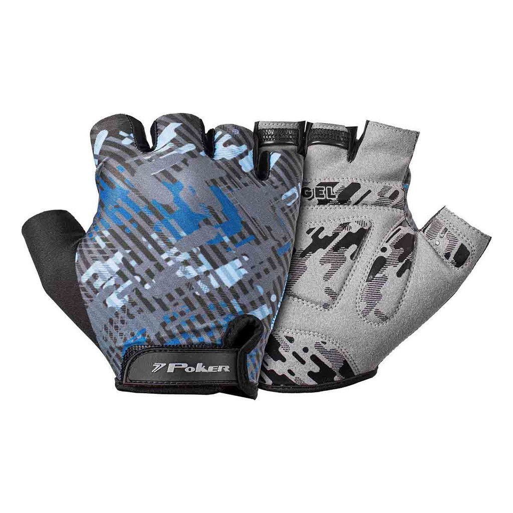 Luva de Ciclista Poker Bike Antishock Gel Energy