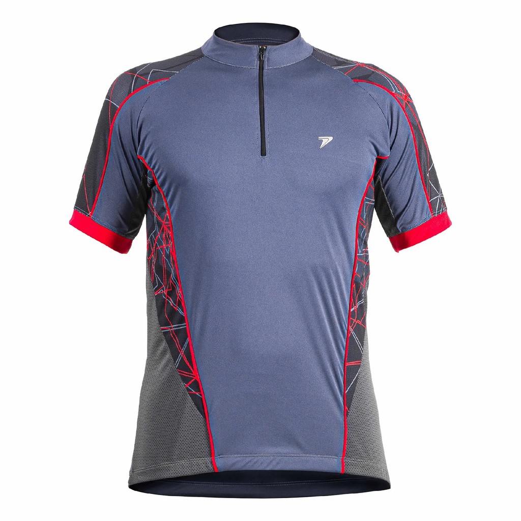 Camiseta Poker Ciclista Com Ziper Fury - Feminina