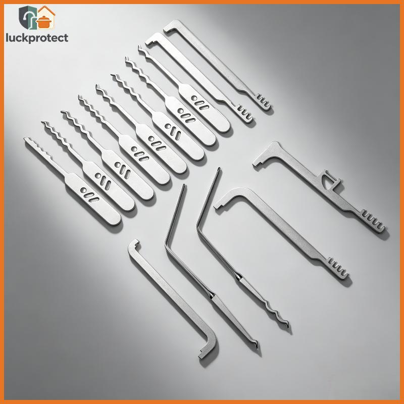 LPHG 15 Unidades Kit De Reparo De Carro Multiferramenta À Prova De Ferrugem Ferramentas De Correção De Porta De Abertura