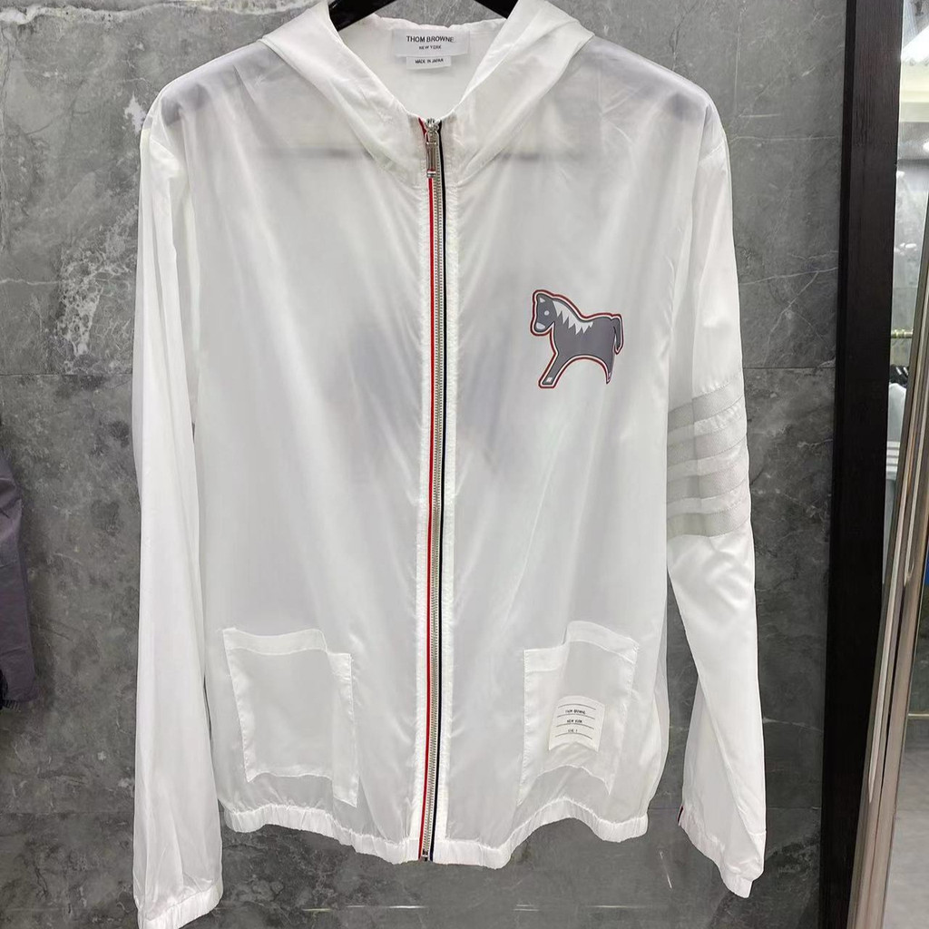 G48Z Animal-themed sun-protective clothing, lightweight summer outerwear, unisex casual skin-friendly jacket