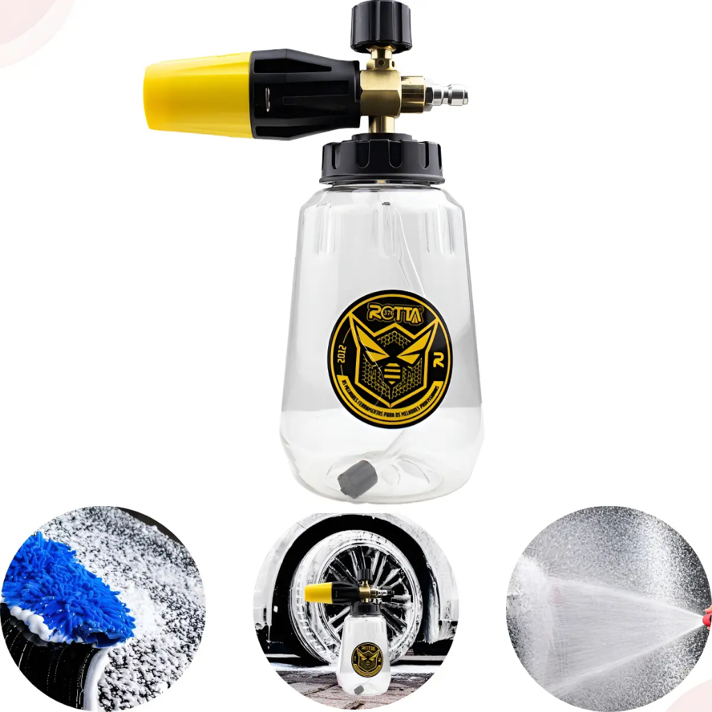 Canhão De Espuma Snow Foam 360 Com Engate Rápido Rotta